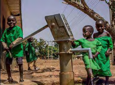 Imagen A. Mejora del acceso al agua potable segura y asequible a través de la construcción de una red de suministro de agua para familias en situación de vulnerabilidad en Ikorodu, Lagos, Nigeria.