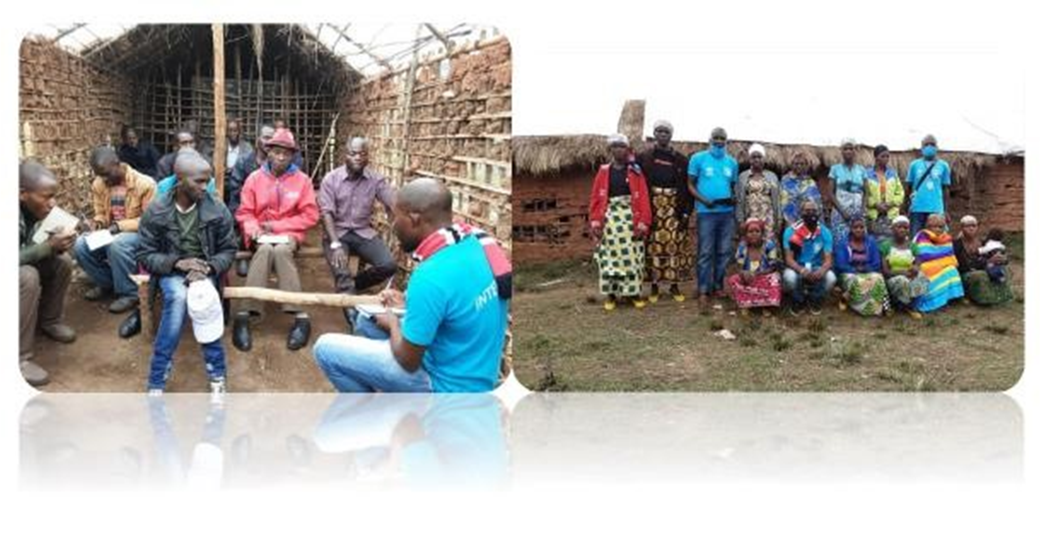 Imagen C. Ayuda alimentaria para los desplazados por los enfrentamientos en la zona de salud de los Hauts Plateaux de Uvira, territorio de Uvira, provincia de Kivu del Sur, República Democrática del Congo