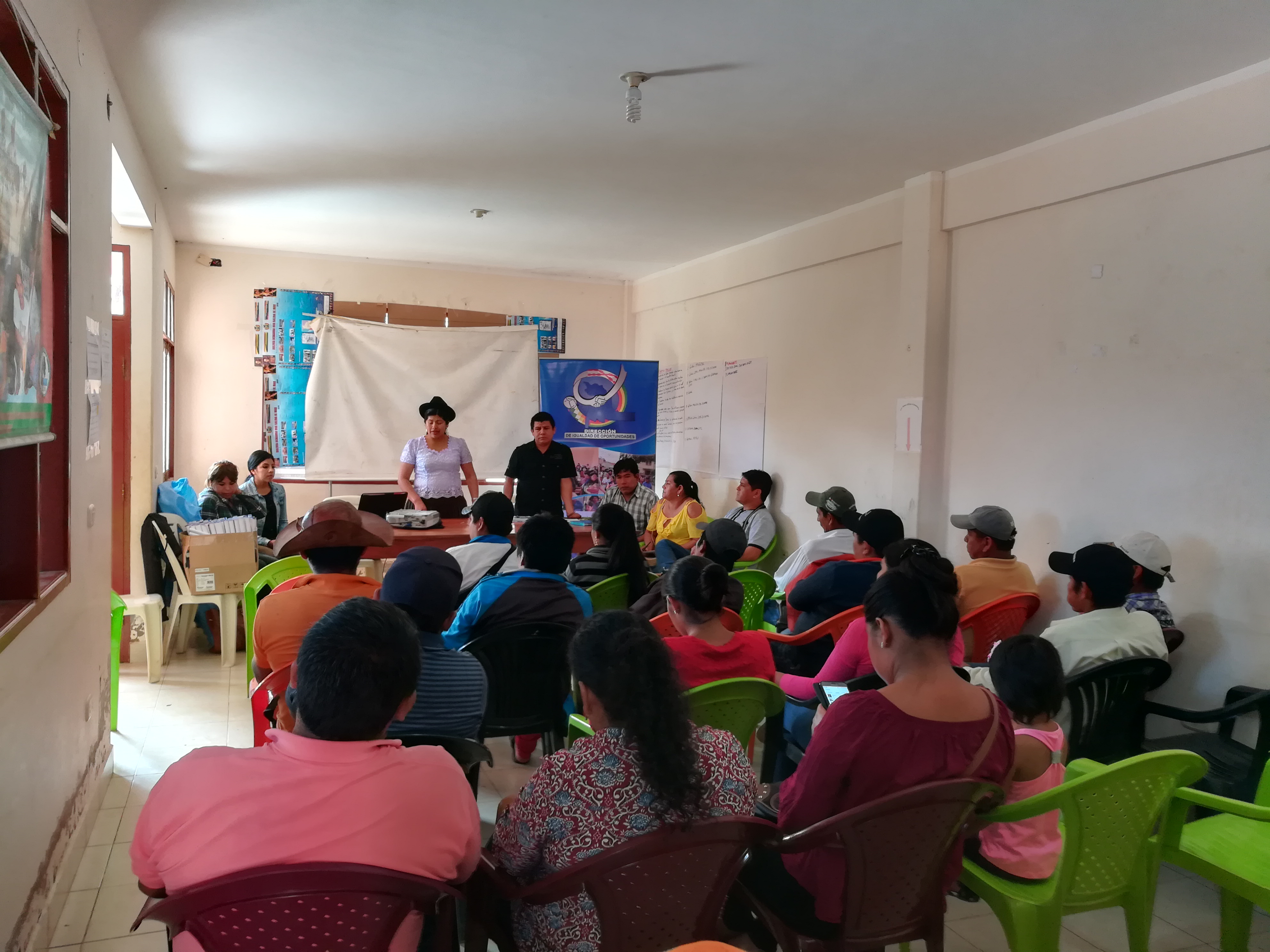 Imagen A. Fortalecimiento de las comunidades guaraníes de Kereimbarenda, Ingre y Guakareta (Bolivia) Fortalecimiento de las comunidades. Defensa del territorio y aprovechamiento sostenible de los recursos naturales.