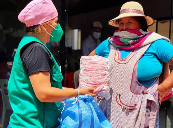 Imagen A. Vivir bien en tiempos de pandemia. Desarrollo económico sustentable y seguridad alimentaria para niñas, niños y mujeres de la Comunidades de La Enconada. Santa Cruz de la Sierra Bolivia
